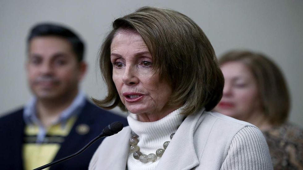 Nancy Pelosi and the Democrats, reading from the same old script
