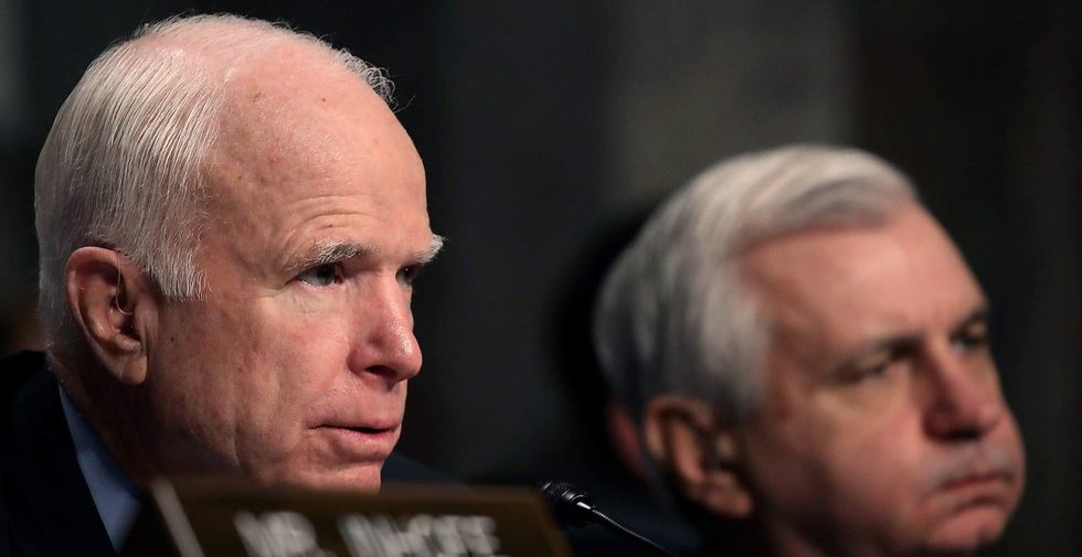 McCain: It’s ‘incredible’ Trump would equate US with ‘butcher’ Putin