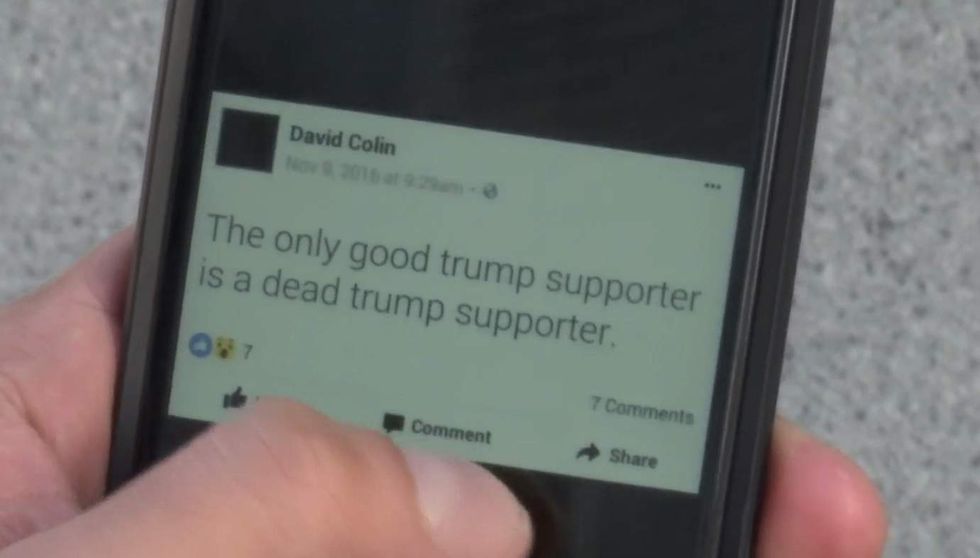 Teacher posts 'the only good Trump supporter is a dead Trump supporter.' Now he's paying for it.