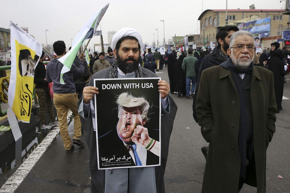 Massive anti-Trump rally erupts in Iran, protesters chant ‘death to America\