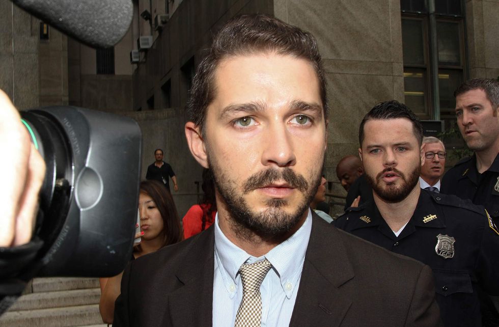 Museum hosting Shia LeBeouf's "He Will Not Divide Us" project shuts it down due to violence
