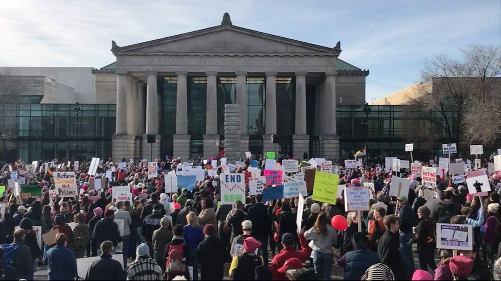 The Moral March on Raleigh' latest rally in support of left-leaning policy