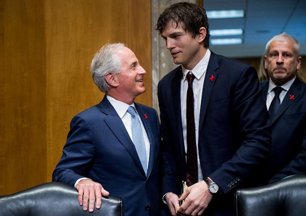 Watch: Ashton Kutcher gives powerful Senate testimony on human trafficking