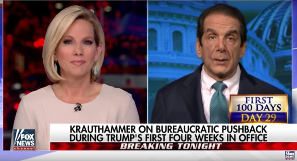 Watch: Krauthammer says Trump needs to 'attack' DC bureaucracy, go after Obama holdovers