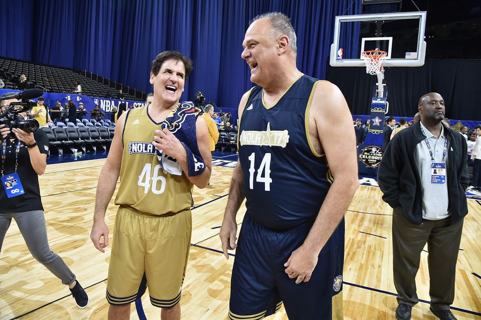 Mark Cuban trolls Trump by wearing '46' jersey at NBA celebrity game