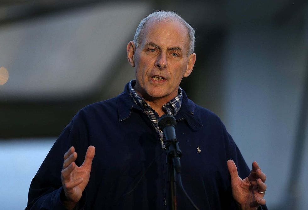 DHS chief John Kelly: Trump is working on a 'streamlined' version of immigration executive order