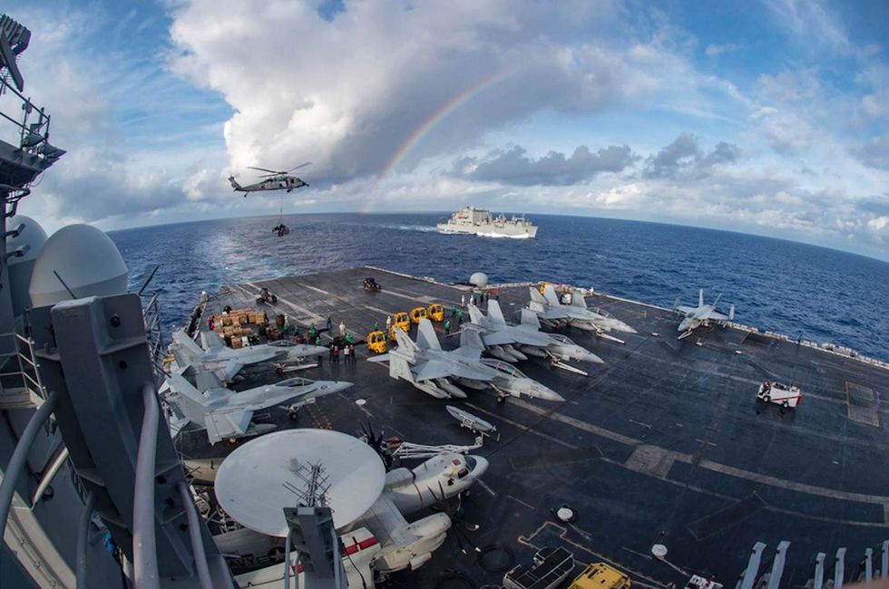 U.S. begins patrolling South China Sea as tensions between Washington and Beijing remain taut