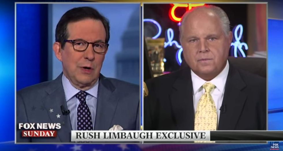 Limbaugh obliterates the mainstream media for trying to 'destroy' Trump: 'It's not going to work