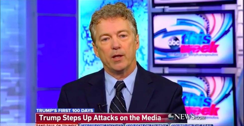 Rand Paul slams McCain: US ‘lucky’ he’s ‘not in charge’