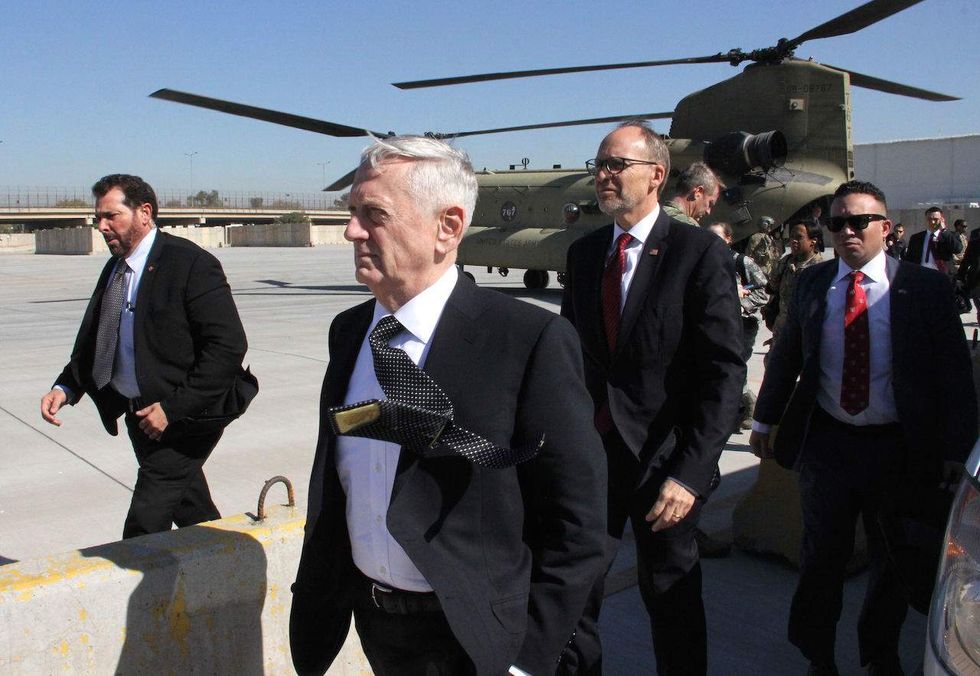 Mattis: ‘We’re not in Iraq to seize anybody’s oil’