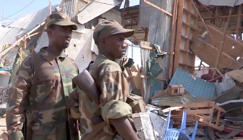 Terrorist bombing kills 39 in country targeted by Trump's travel ban