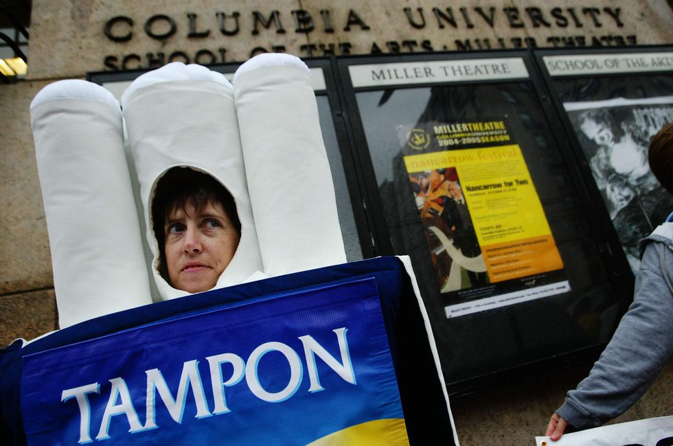 A New York congresswoman is pushing a bill for "menstrual equity"