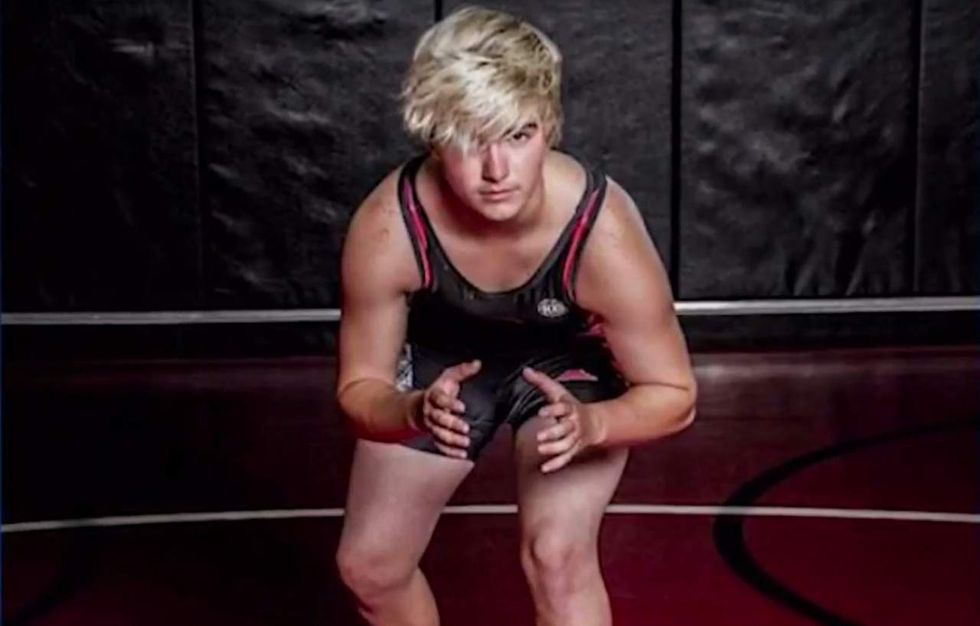 Teen wrestler taking testosterone for female-to-male transition wins championship match on forfeit