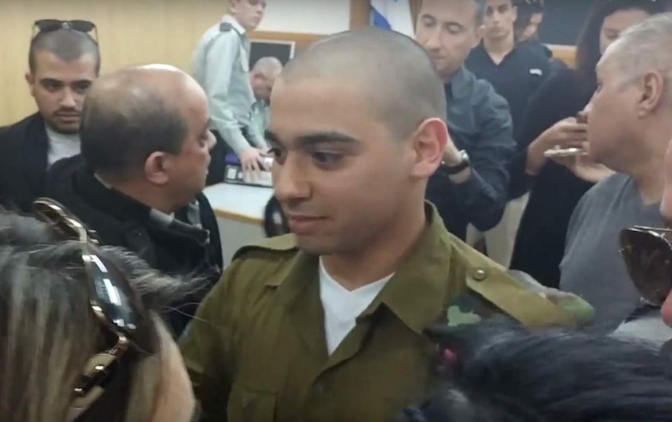 Israeli soldier who killed wounded terrorist after knife attack sentenced for manslaughter