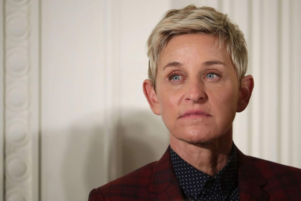 Ellen DeGeneres says Trump transgender order is 'not okay' as LGBT groups protest White House