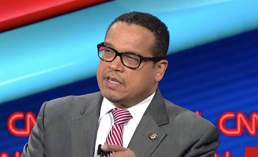 Keith Ellison says Trump was impeachable on day one of his presidency