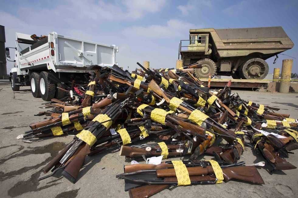 Washington considering bill to allow State Patrol to destroy seized guns