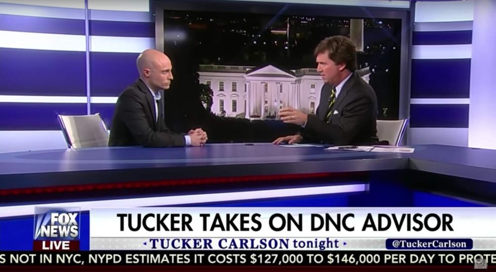 Watch: DNC transgender spokesman tries to argue science with Tucker Carlson, and it doesn’t go well