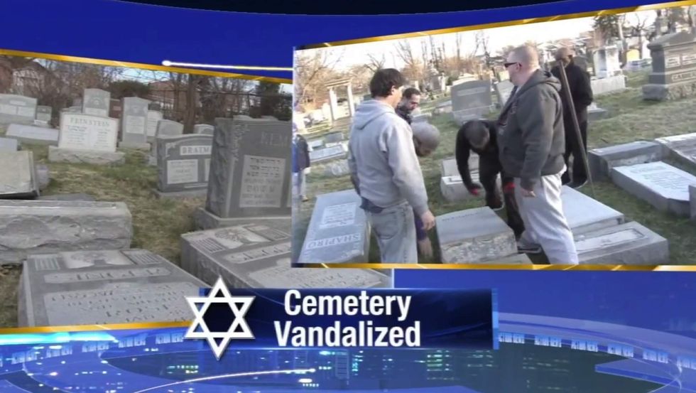 Another Jewish cemetery was the target of anti-Semitic vandalism over the weekend