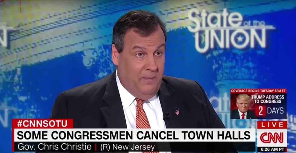 Chris Christie has no sympathy for Republicans afraid to host town halls