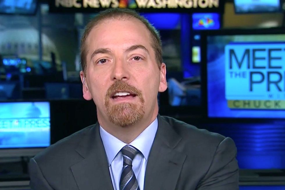 Chuck Todd accuses Trump of attacking the media to distract from one scandal