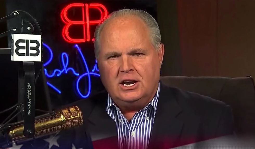 Rush Limbaugh tells listeners to 'avoid the crap' and stop watching mainstream media