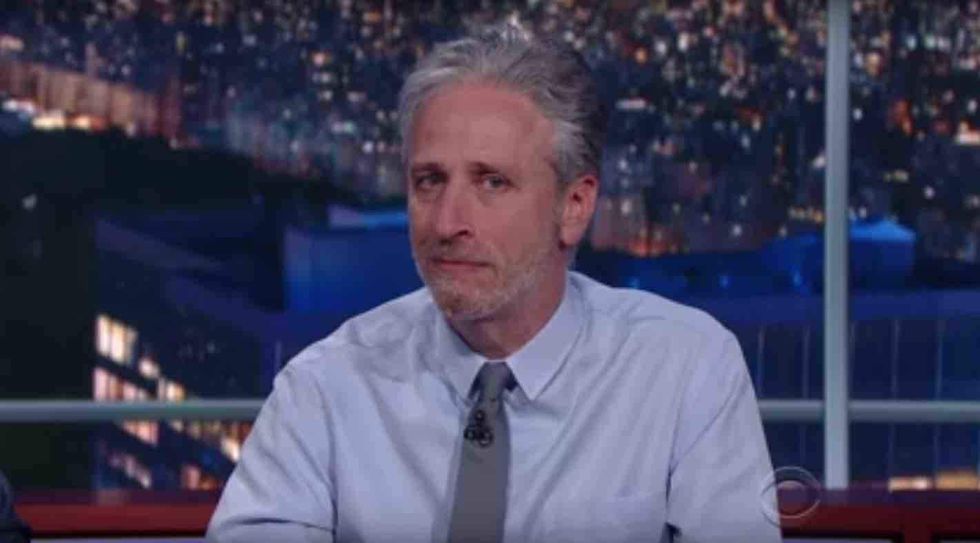 Watch: Liberal comedian Jon Stewart hilariously lashes out at 'thin-skinned,' 'narcissistic' media