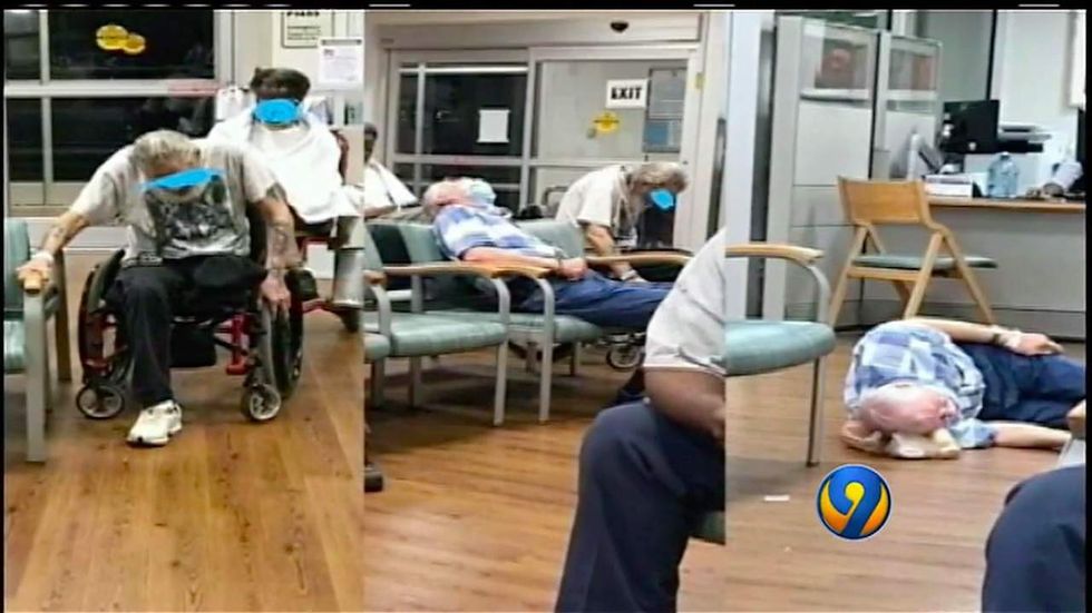 Completely neglected': Viral photo shows veteran lying on the floor at VA hospital