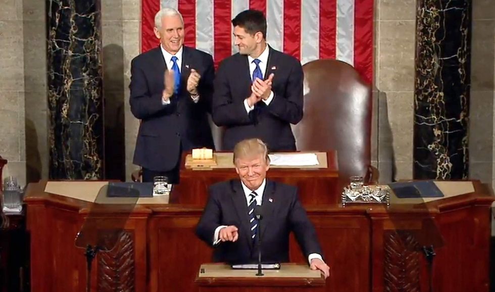 Watch: Trump's first address to joint session of Congress