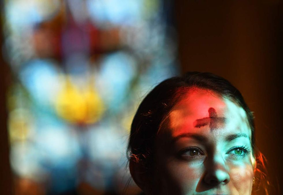 Why you might see people marked with glitter on Ash Wednesday