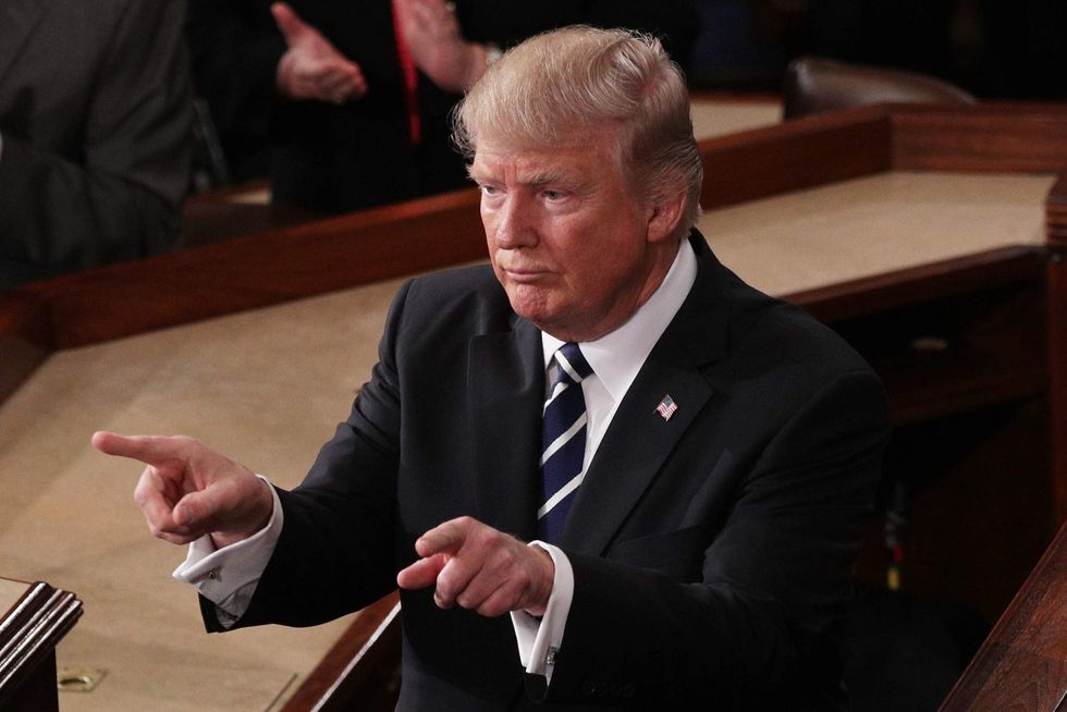 Media upset at Trump for lying to them to get positive press before speech in Congress