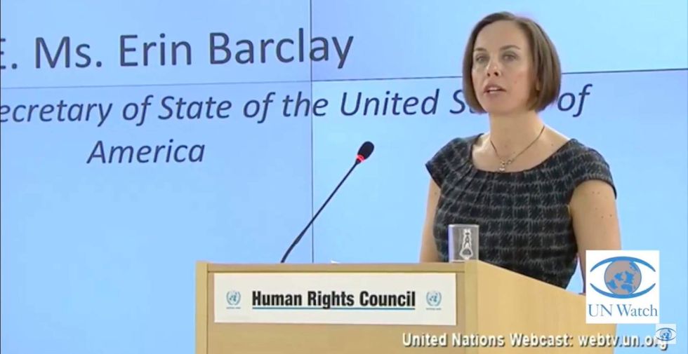 U.S. envoy calls out U.N. Human Rights Council for 'obsession with Israel