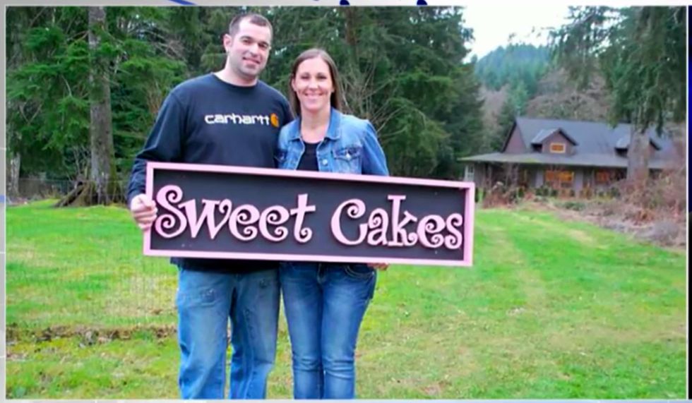 Christians who refused to bake a cake for lesbian wedding are appealing $135,000 fine