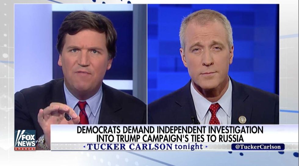 Watch: Tucker Carlson has epic showdown with NY Dem who called AG Sessions a 'criminal' & 'bigot