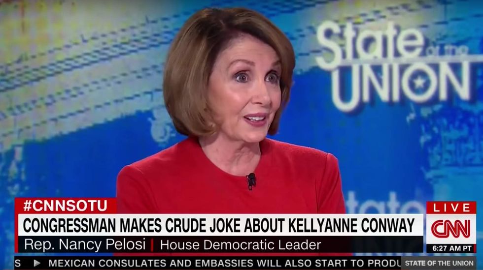 Nancy Pelosi refuses to condemn Dem congressman who made crude sexual joke about Kellyanne Conway