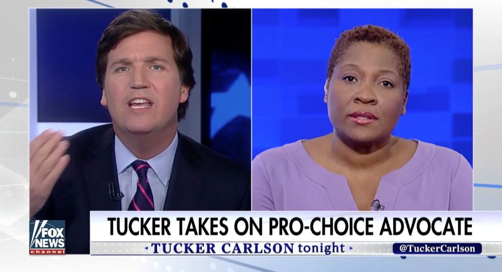 Watch: Tucker Carlson spars with liberal Jehmu Greene over Planned Parenthood funding