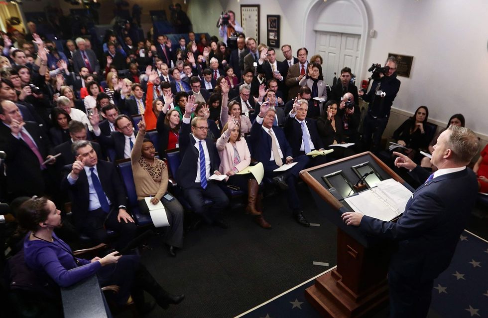 ‘They hate blacks, Jews, Hispanics’: Reporters yell, fight in White House briefing room