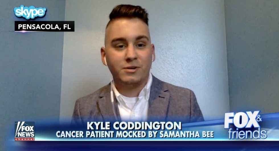 Watch: Samantha Bee mocked young cancer patient for his 'Nazi hair' — now he's speaking out