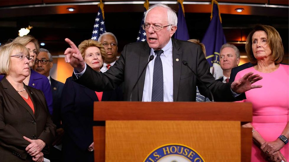 Bernie Sanders rants against GOP health care plan, calls it a ‘disgrace,’ ‘massive tax break’