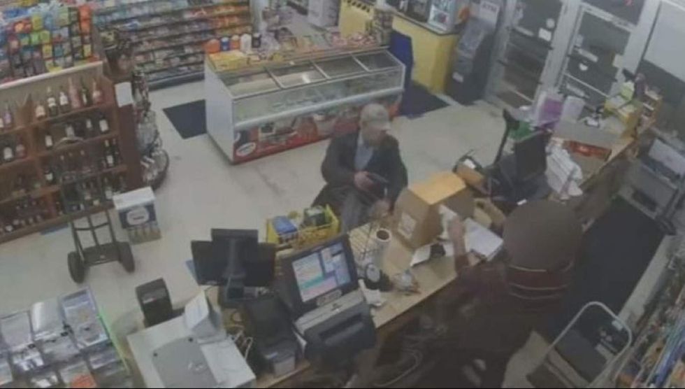 Quick thinking store clerk exercises Second Amendment rights when confronted by armed robber