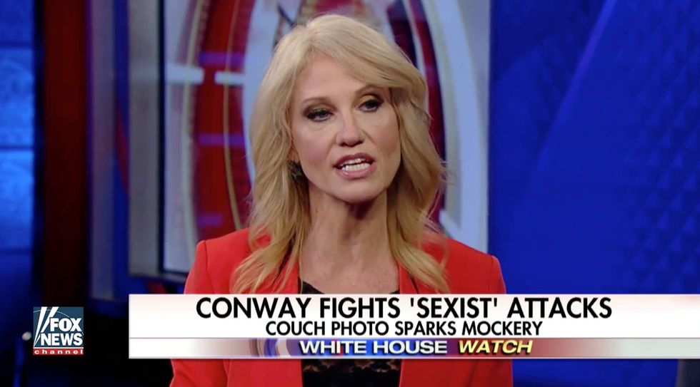 Kellyanne Conway excoriates Nancy Pelosi for failing to defend her over Democrat's sexist remarks