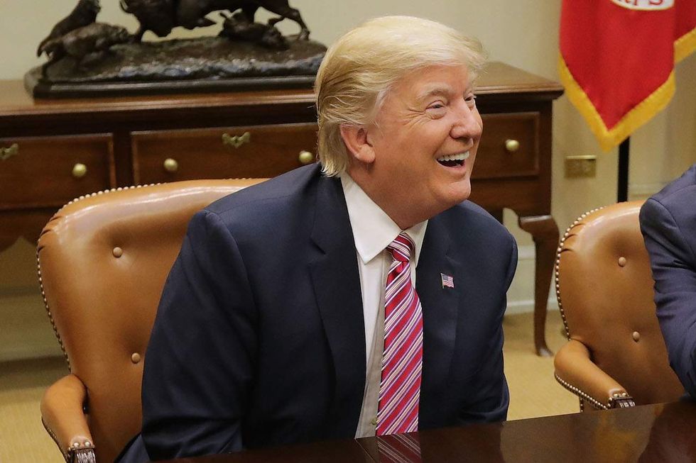 Trump downplays division over Obamacare replacement; promises GOP will 'save the day