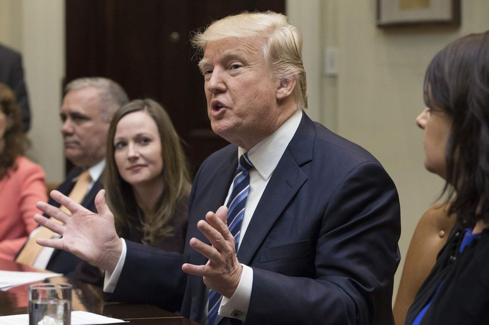 Trump responds to leaked tax return claims: 'Fake news!