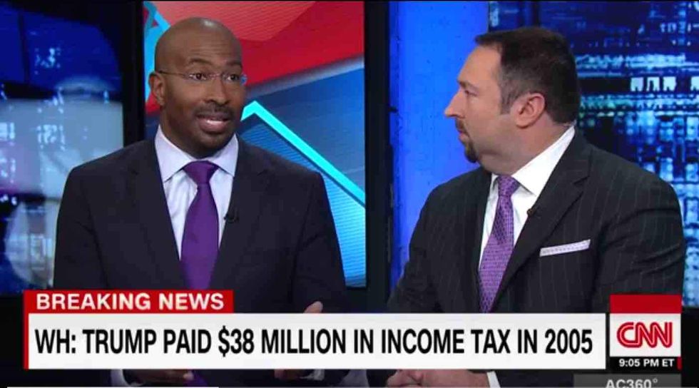 Even liberal Van Jones admits Trump had 'a good night' after release of tax return