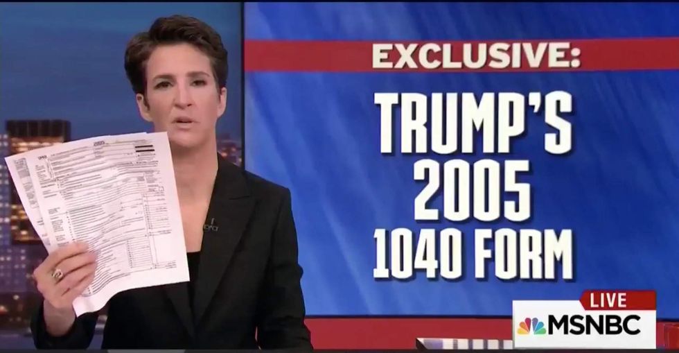 Rachel Maddow is blaming her viewers for the Trump tax debacle - here's why
