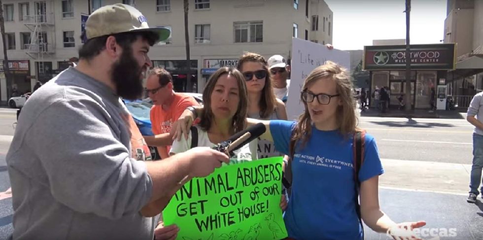Watch: Liberal activists try to explain why they dislike Trump, hilarity ensues