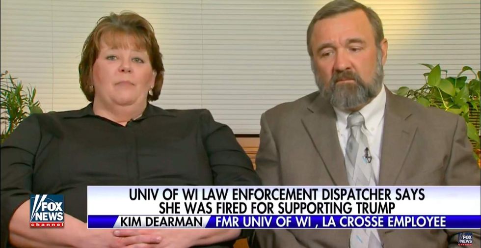 University worker claims she was fired for defending Trump’s immigration policies