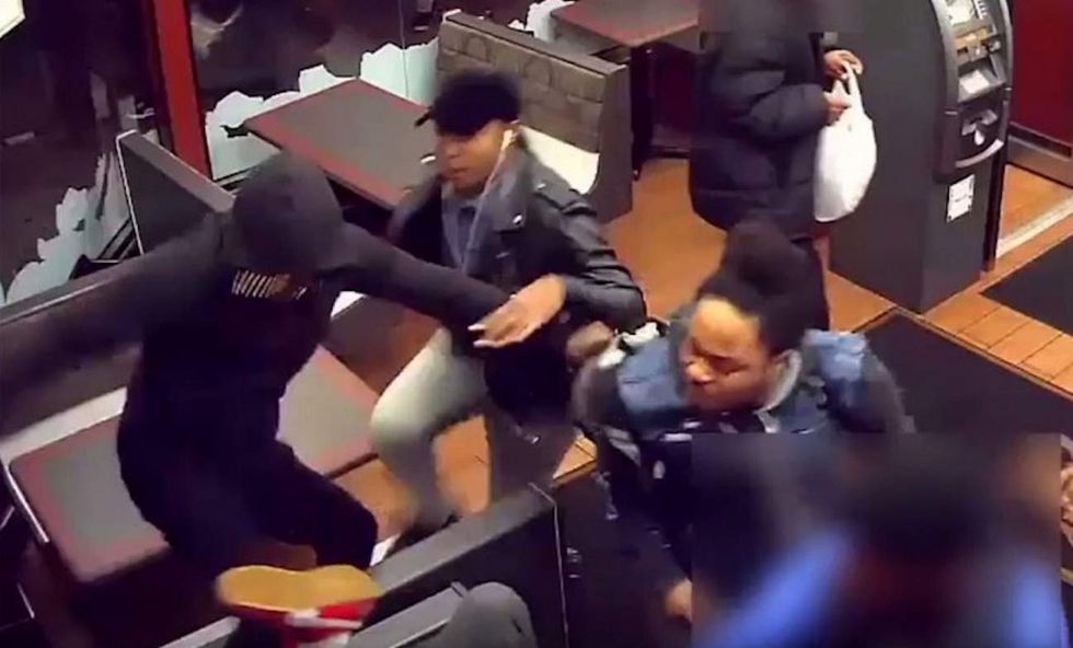 Those thugs who brutally beat up man who offered to help pay for their meal? One just got busted