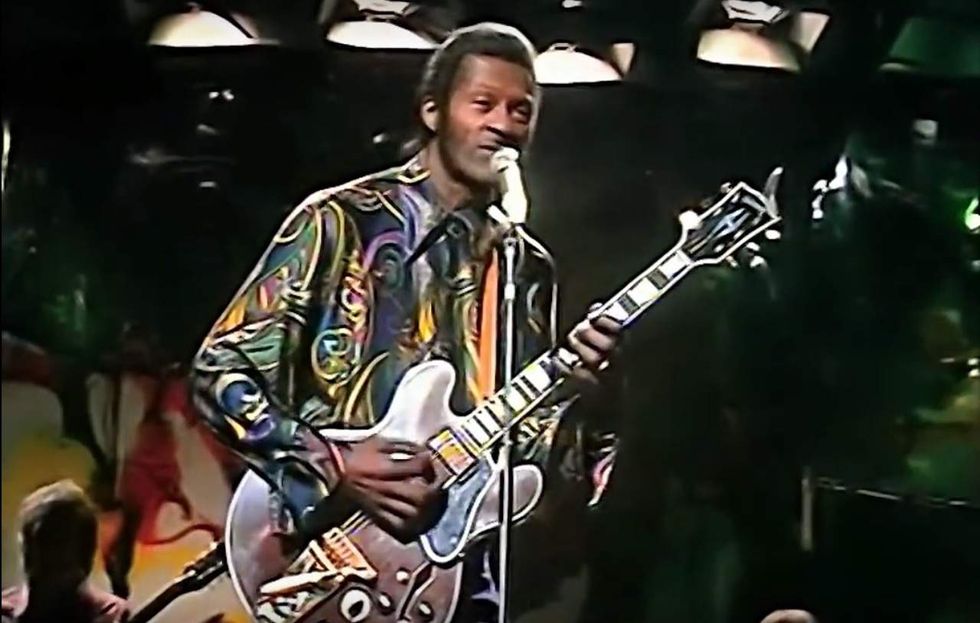 Rock 'n' roll legend Chuck Berry dies at 90