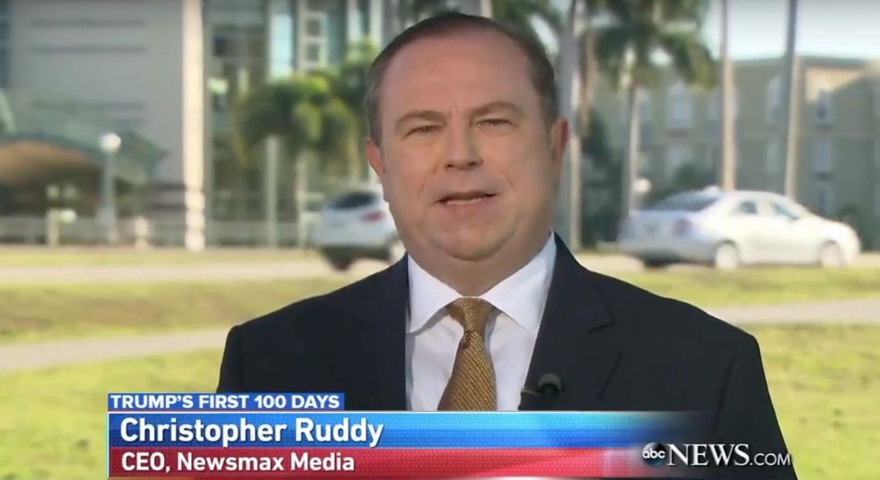 Conservative Trump ally Chris Ruddy calls out liberal ABC host over 'unfair' biased reporting